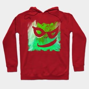 Smile green monster Hoodie